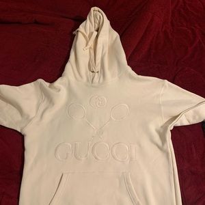 Tennis Gucci Embroidered Hoodie